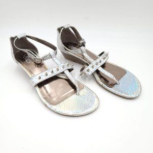 Carlos Womens Ankle T-Strap Sandals 6